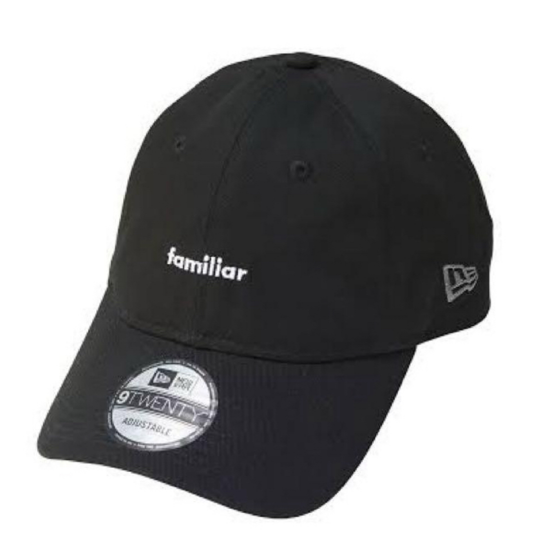 NEW ERA(ニューエラー)のFamiliar × NEW ERA 9TWENTY BLACK ADULT メンズの帽子(キャップ)の商品写真