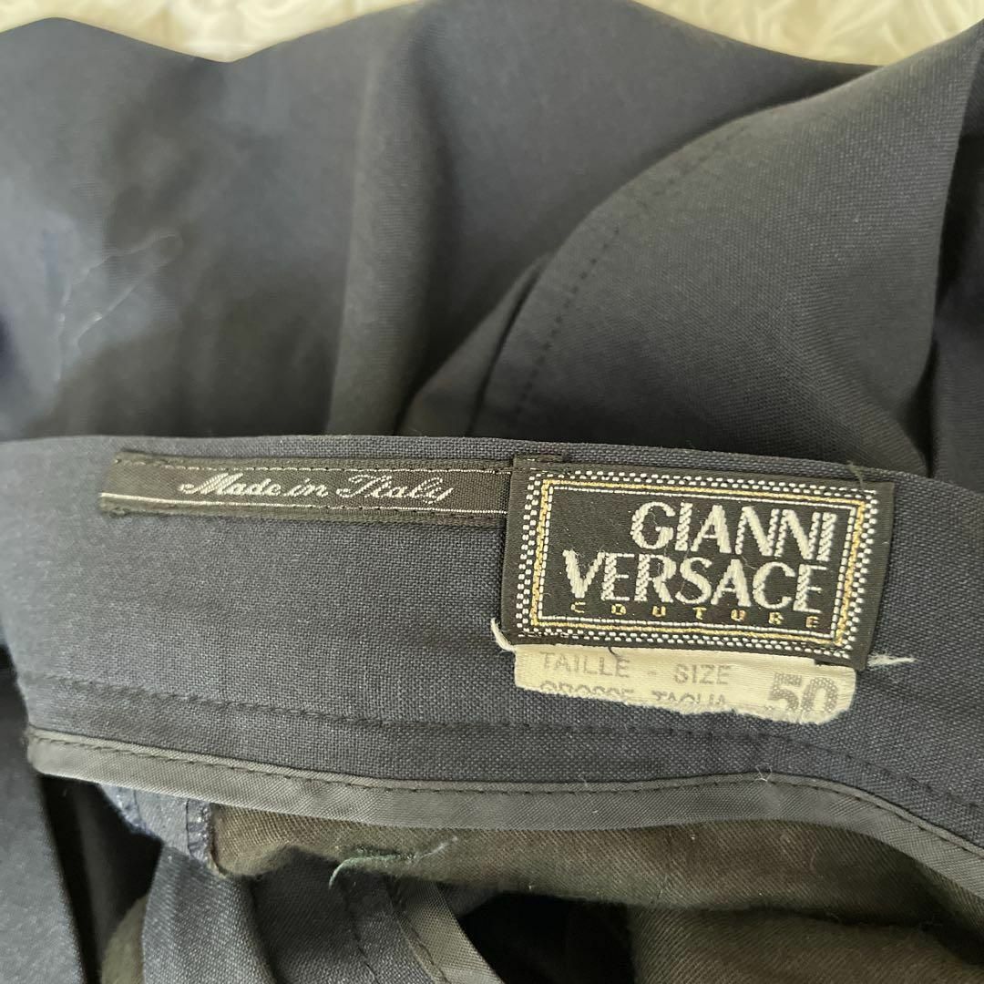 Gianni Versace(ジャンニヴェルサーチ)のGIANNI VERSACE ジャンニベルサーチ　スラックス　パンツ　サイズ50 メンズのパンツ(スラックス)の商品写真