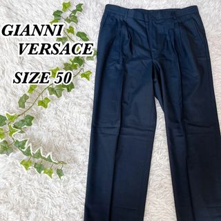 Gianni Versace - GIANNI VERSACE ジャンニベルサーチ　スラックス　パンツ　サイズ50