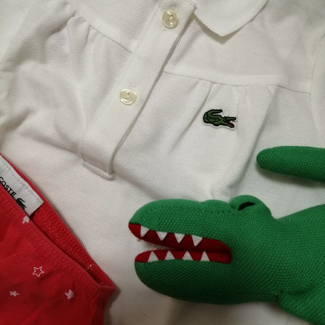 LACOSTE(ラコステ)のラコステ　ベビー　3点セット キッズ/ベビー/マタニティのベビー服(~85cm)(Ｔシャツ)の商品写真