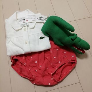 ラコステ(LACOSTE)のラコステ　ベビー　3点セット(Ｔシャツ)