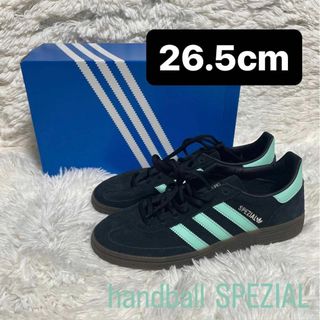 アディダス(adidas)のアディダス ハンドボール スペツィアル コアブラック クリアミント 26.5cm(スニーカー)