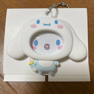 サンリオ(サンリオ)のサンリオ シナモロール フォトバッジ付きマスコット(キャラクターグッズ)