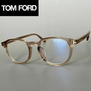 TOM FORD EYEWEAR - メガネ トムフォード アジアンフィット メンズ レディース ボストン ブラウン