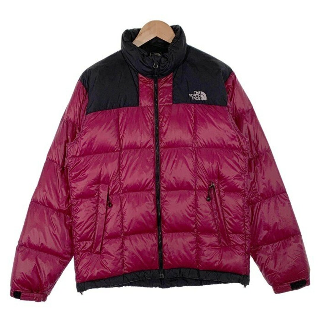 THE NORTH FACE(ザノースフェイス)のTHE NORH FACE ノースフェイス SUMMIT SERIES サミットシリーズ LHOTSE JACKET ローツェ ダウンジャケット パープル ブラック ND18801 Size L メンズのジャケット/アウター(ダウンジャケット)の商品写真