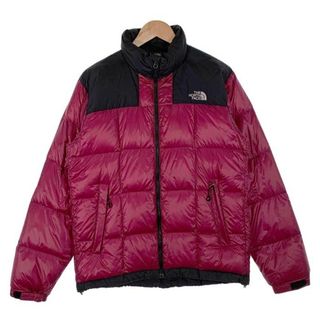 ザノースフェイス(THE NORTH FACE)のTHE NORH FACE ノースフェイス SUMMIT SERIES サミットシリーズ LHOTSE JACKET ローツェ ダウンジャケット パープル ブラック ND18801 Size L(ダウンジャケット)