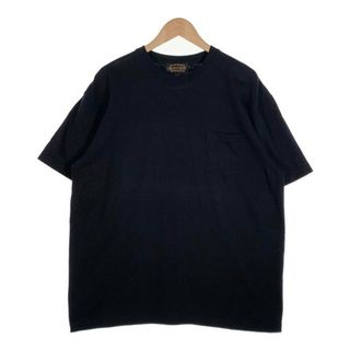 Mr.FATMAN ミスターファットマン 神宮前帽子俱楽部 プリント ポケットTシャツ ブラック Size XL(Tシャツ/カットソー(半袖/袖なし))