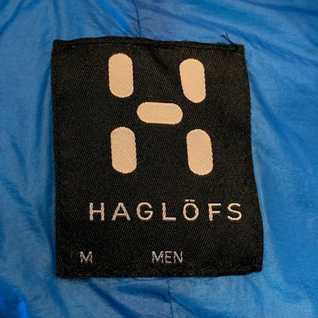 Haglofs(ホグロフス)のHAGLOFS ホグロフス BARRIER PRO バリア プロ ナイロン ジップアップジャケット ブルー 中綿 Size M メンズのジャケット/アウター(ナイロンジャケット)の商品写真