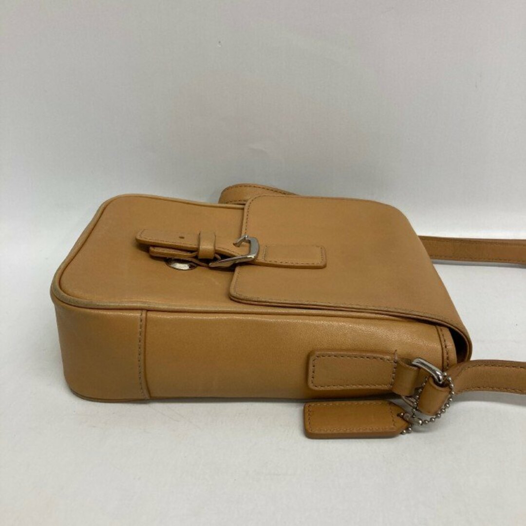 ★COACH コーチ 7775 レザー ショルダーバッグ ベージュ レディースのバッグ(ショルダーバッグ)の商品写真