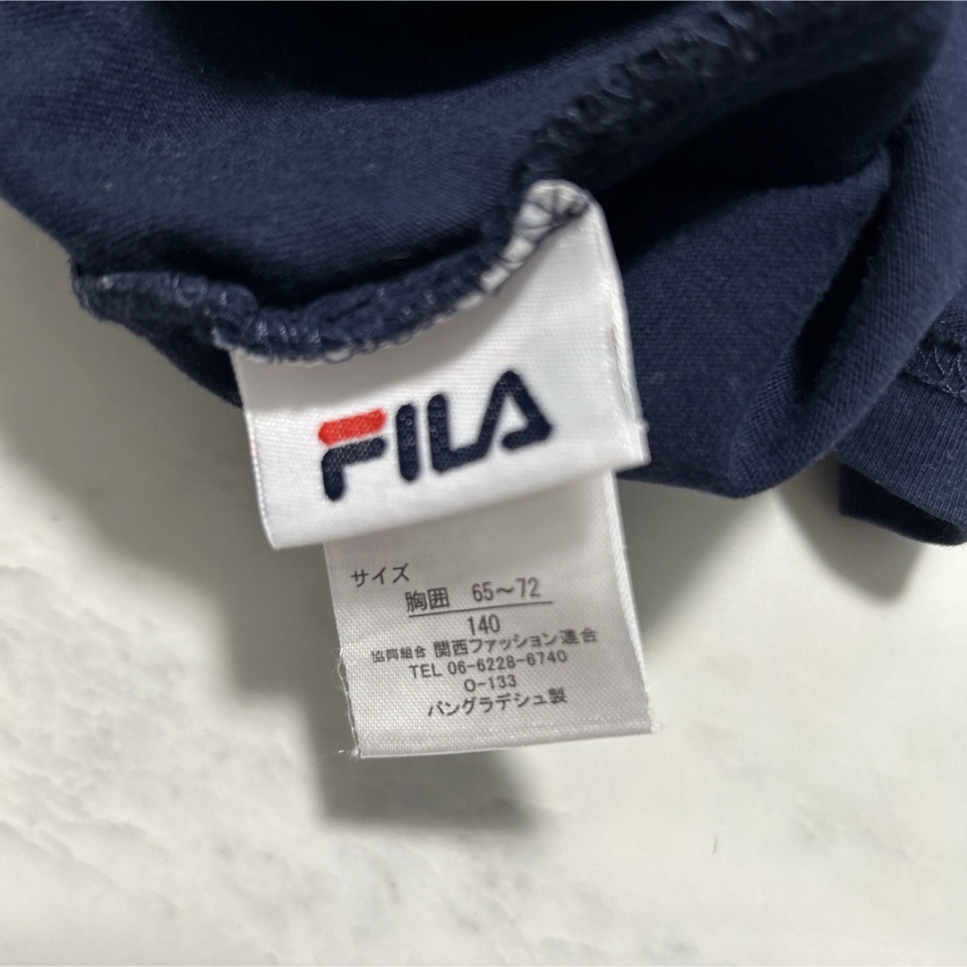 FILA(フィラ)のFILAキッズTシャツ140 キッズ/ベビー/マタニティのキッズ服男の子用(90cm~)(Tシャツ/カットソー)の商品写真