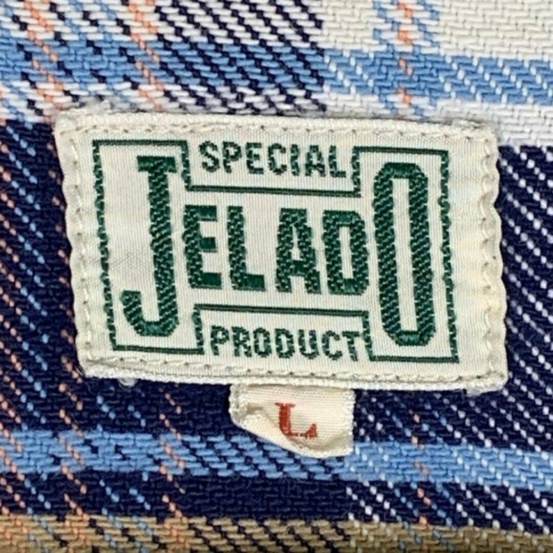 JELADO(ジェラード)のJELADO ジェラード ヘビーフランネルシャツ チェック Size 16 メンズのトップス(シャツ)の商品写真