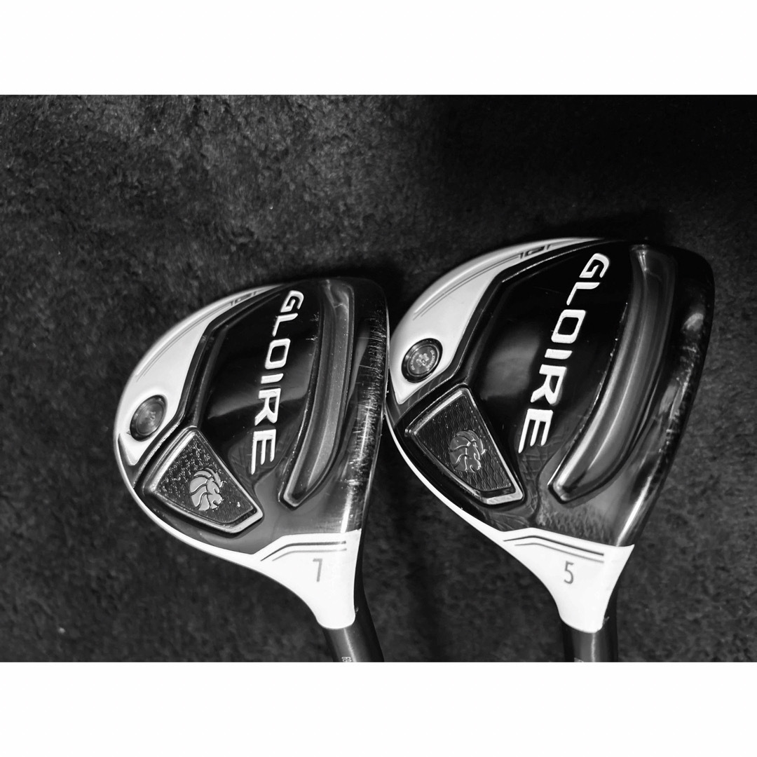 TaylorMade(テーラーメイド)のテーラーメイド　グローレF フェアウェイウッド5w 7w スポーツ/アウトドアのゴルフ(クラブ)の商品写真