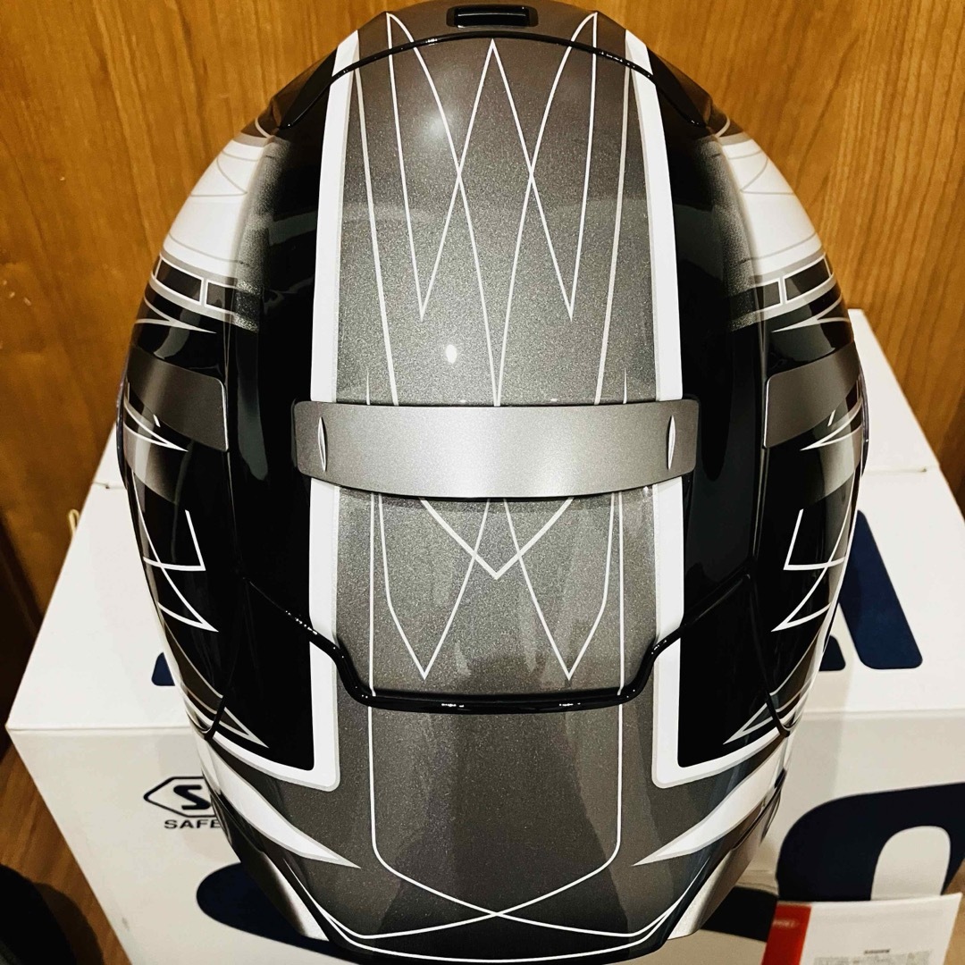 SHOEI(ショウエイ)の無傷の美品 SHOEI X-Fourteen ASSAIL ピンロックシート装着 自動車/バイクのバイク(ヘルメット/シールド)の商品写真