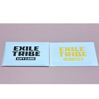 エグザイル トライブ(EXILE TRIBE)のEXILE TRIBE GIFT CARD ギフトカード2万円分(ミュージシャン)