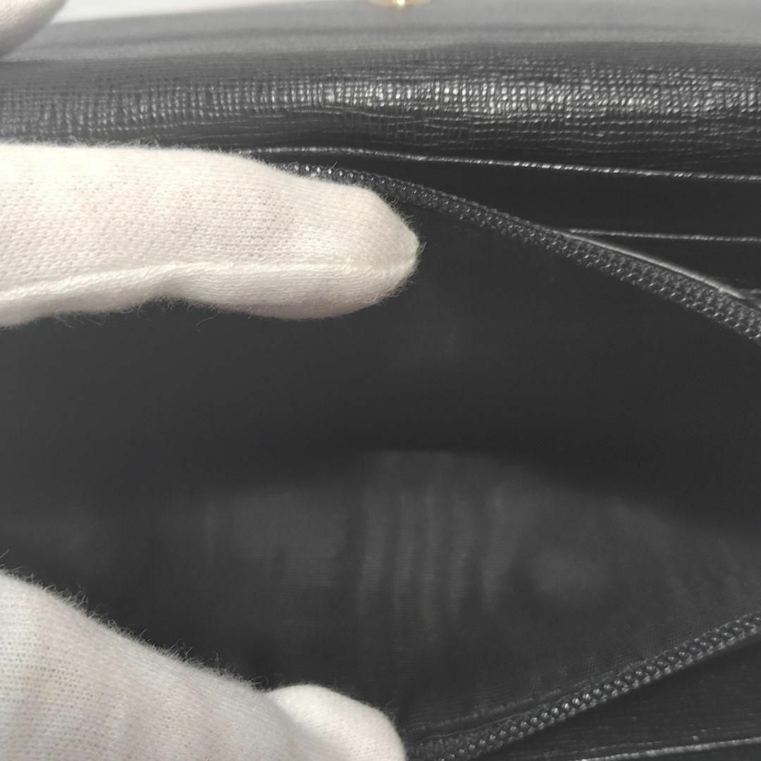 Furla(フルラ)のFURLA フルラ 長財布 大容量 2つ折り ブラック ユニセックス レザー レディースのファッション小物(財布)の商品写真