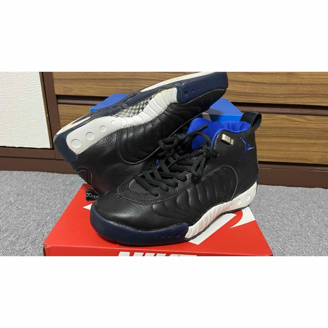 Jordan Brand（NIKE）(ジョーダン)のジャンプマン　プロ　ジョーダンチーム　ジョーダン12 ナイキ　ブラック メンズの靴/シューズ(スニーカー)の商品写真