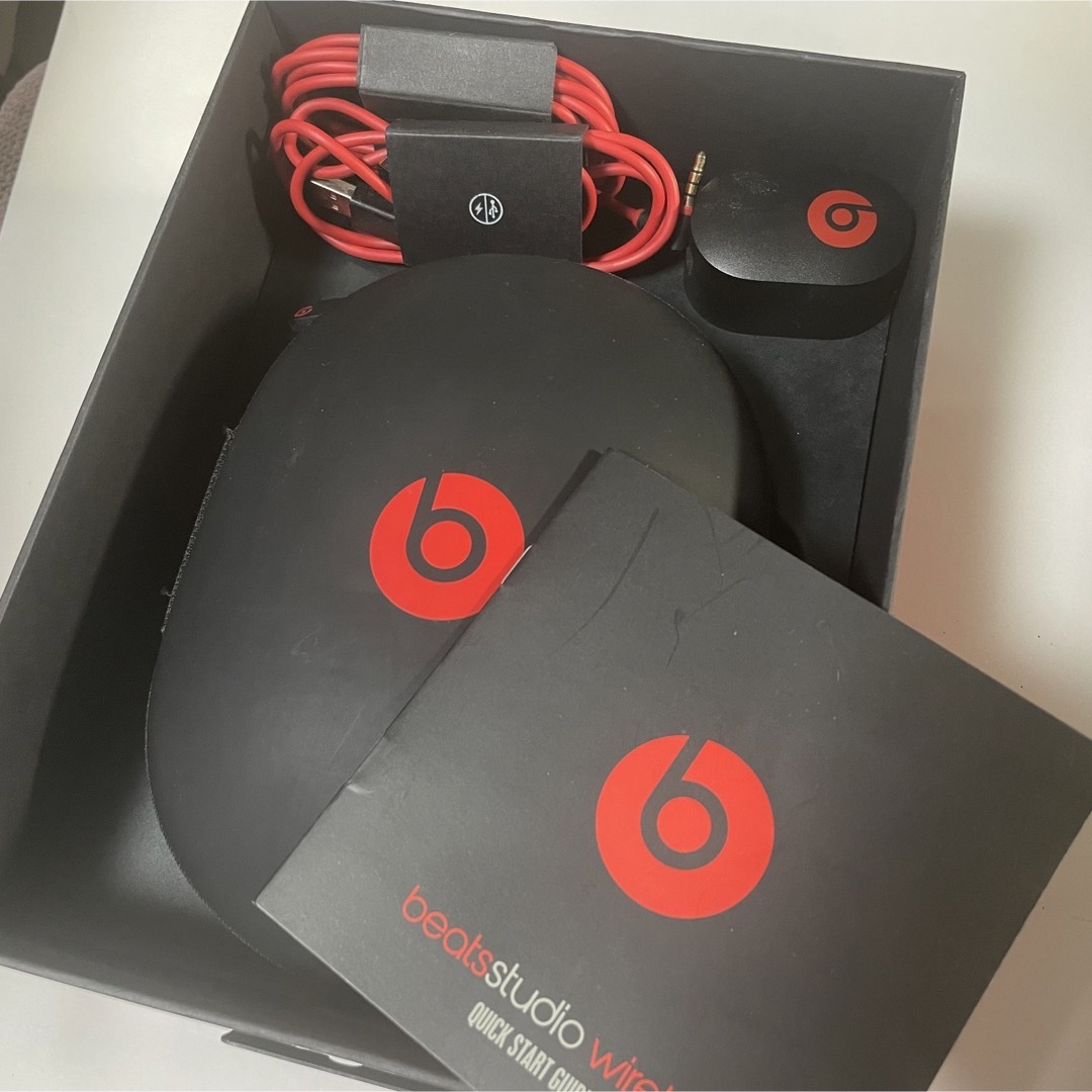 Beats by Dr Dre(ビーツバイドクタードレ)のbeats studio wireless ワイヤレス スマホ/家電/カメラのオーディオ機器(ヘッドフォン/イヤフォン)の商品写真