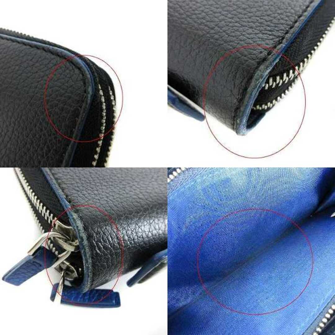 Furla(フルラ)のフルラ セカンドバッグ ウォレット ロゴ レザー 黒 ブラック 鞄 メンズのバッグ(セカンドバッグ/クラッチバッグ)の商品写真