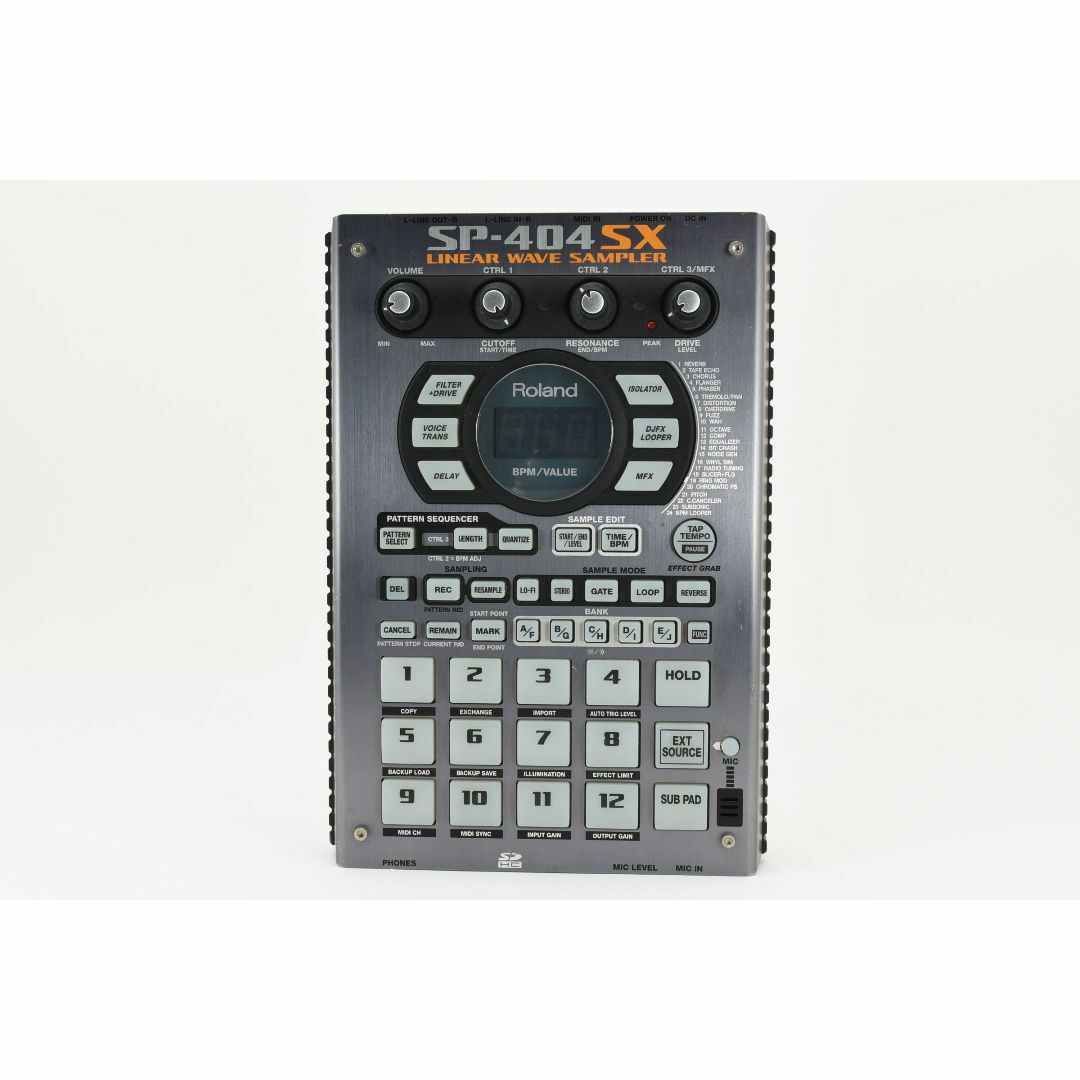 ローランド Roland SP-404SX SP404SX サンプラー 楽器のDTM/DAW(DAWソフトウェア)の商品写真