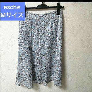 エッシュ(esche)のワールド esche エッシュスカート Mサイズ(ひざ丈スカート)