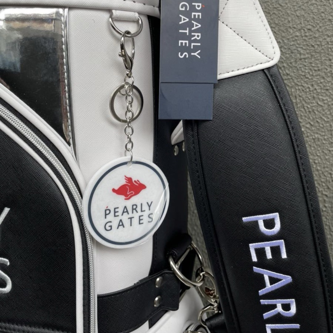 PEARLY GATES(パーリーゲイツ)のパーリーゲイツ　ゴルフ　キャディバック　キャスター付き　持ち運び楽　海外 スポーツ/アウトドアのゴルフ(バッグ)の商品写真