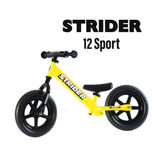 【正規品】STRIDER YELLOW 12sports スタンド付(自転車)