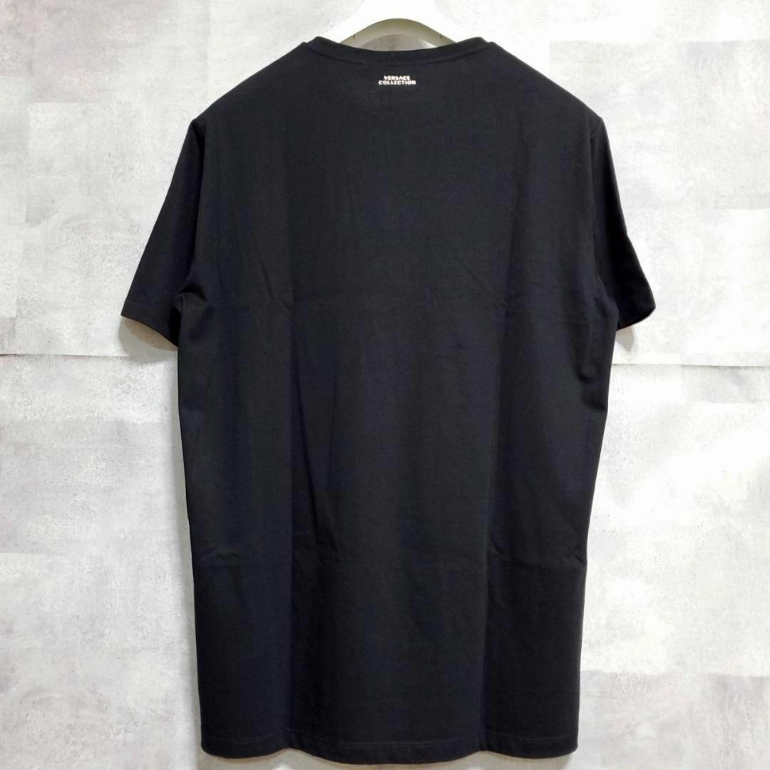 VERSACE(ヴェルサーチ)の未使用 タグ付 XL ヴェルサーチ コレクション メデューサ Tシャツ 黒 LL メンズのトップス(Tシャツ/カットソー(半袖/袖なし))の商品写真