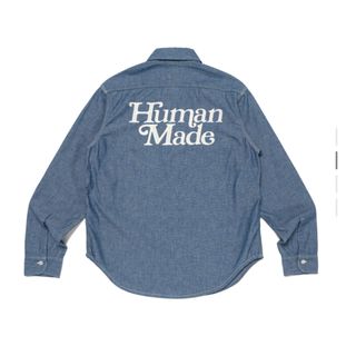 HUMAN MADE - HUMAN MADE  CHAMBRAY WORK SHIRT