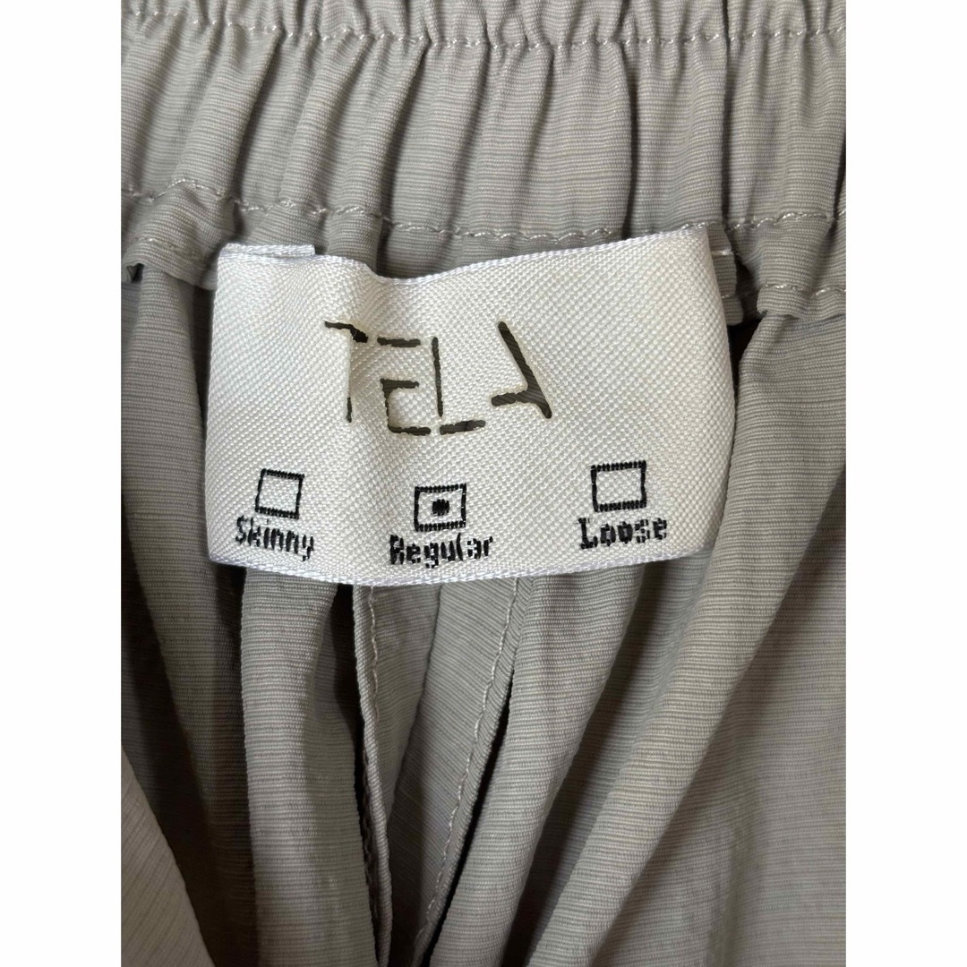 TELA(テラ)のTELA テラ ✴︎ マエZIPPT パンツ サイズ40 イタリア製 レディースのパンツ(カジュアルパンツ)の商品写真