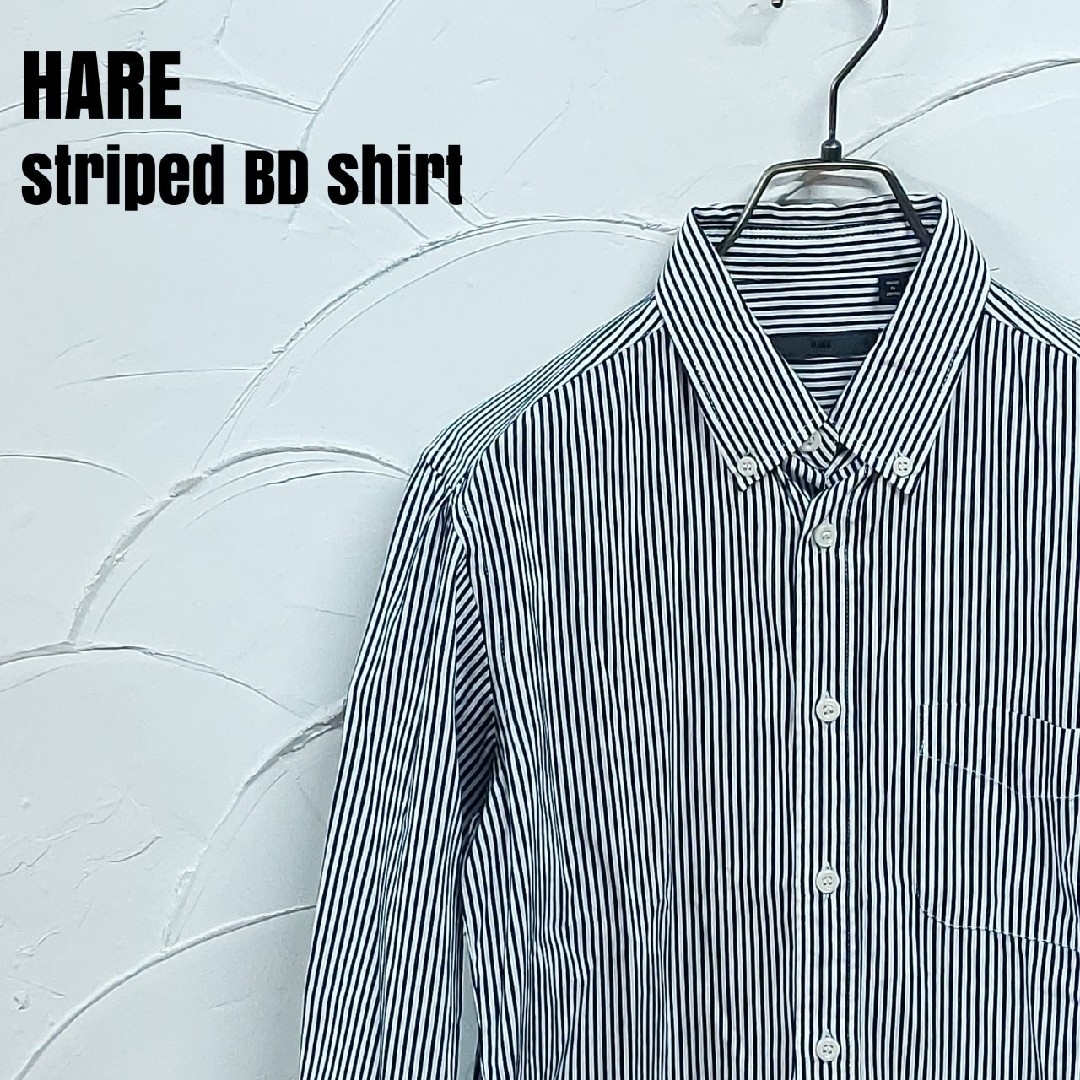 HARE(ハレ)のHARE/ハレ 長袖 ストライプ BD シャツ メンズのトップス(シャツ)の商品写真