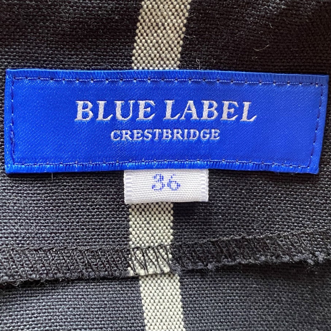 BLUE LABEL CRESTBRIDGE(ブルーレーベルクレストブリッジ)のチェック柄ワンピース レディースのワンピース(ひざ丈ワンピース)の商品写真