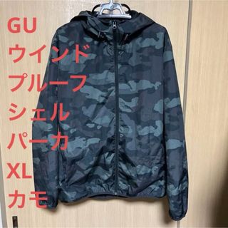 GU - GUウインドプルーフシェルパーカXLカモ