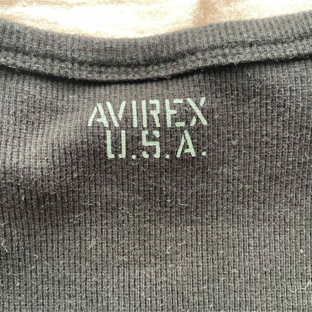 AVIREX(アヴィレックス)のアヴィレックス　黒Tシャツ メンズのトップス(Tシャツ/カットソー(半袖/袖なし))の商品写真