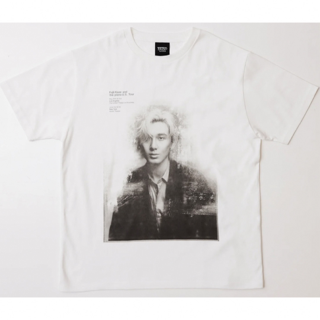 FUJII KAZE WHITE T 藤井風 Tシャツ ホワイト メンズのトップス(Tシャツ/カットソー(半袖/袖なし))の商品写真