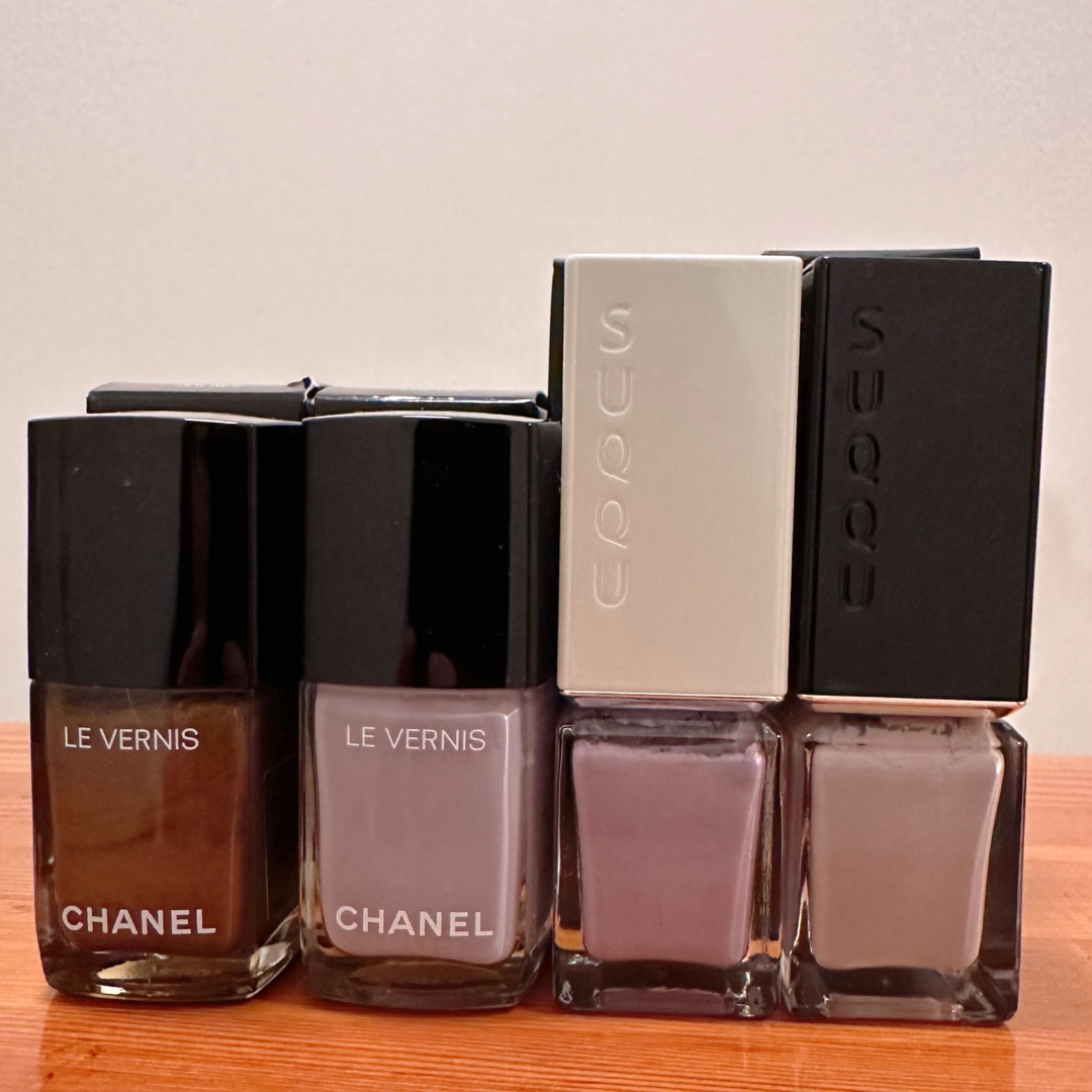 CHANEL(シャネル)の未使用　CHANEL SUQQU ネイルポリッシュ　4本セット コスメ/美容のネイル(マニキュア)の商品写真