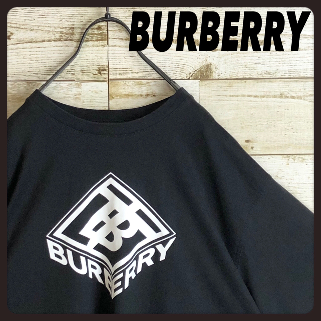 BURBERRY(バーバリー)のBURBERRY バーバリー ビック TB ロゴ入り tシャツ オーバーサイズ メンズのトップス(Tシャツ/カットソー(半袖/袖なし))の商品写真