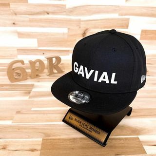 ニューエラー(NEW ERA)の即完／超激レア【ニューエラ×ガヴィル】別注 限定コラボ キャップ ワッペン 黒(キャップ)