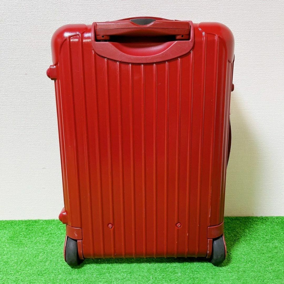 RIMOWA(リモワ)のスーツケース RIMOWA リモワ サルサ レッド 赤 2輪 35L 美品 レディースのバッグ(スーツケース/キャリーバッグ)の商品写真