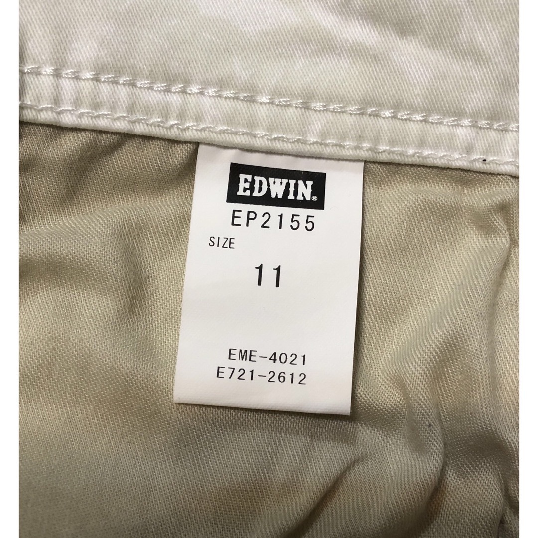 EDWIN(エドウィン)のEDWIN レディース　パンツ　ゴルフ　11号 レディースのパンツ(カジュアルパンツ)の商品写真