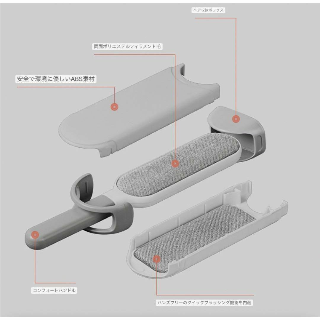 【即日発送】ペットの毛取り 洋服の毛取り 犬　猫　抜け毛　クリーナー その他のペット用品(犬)の商品写真