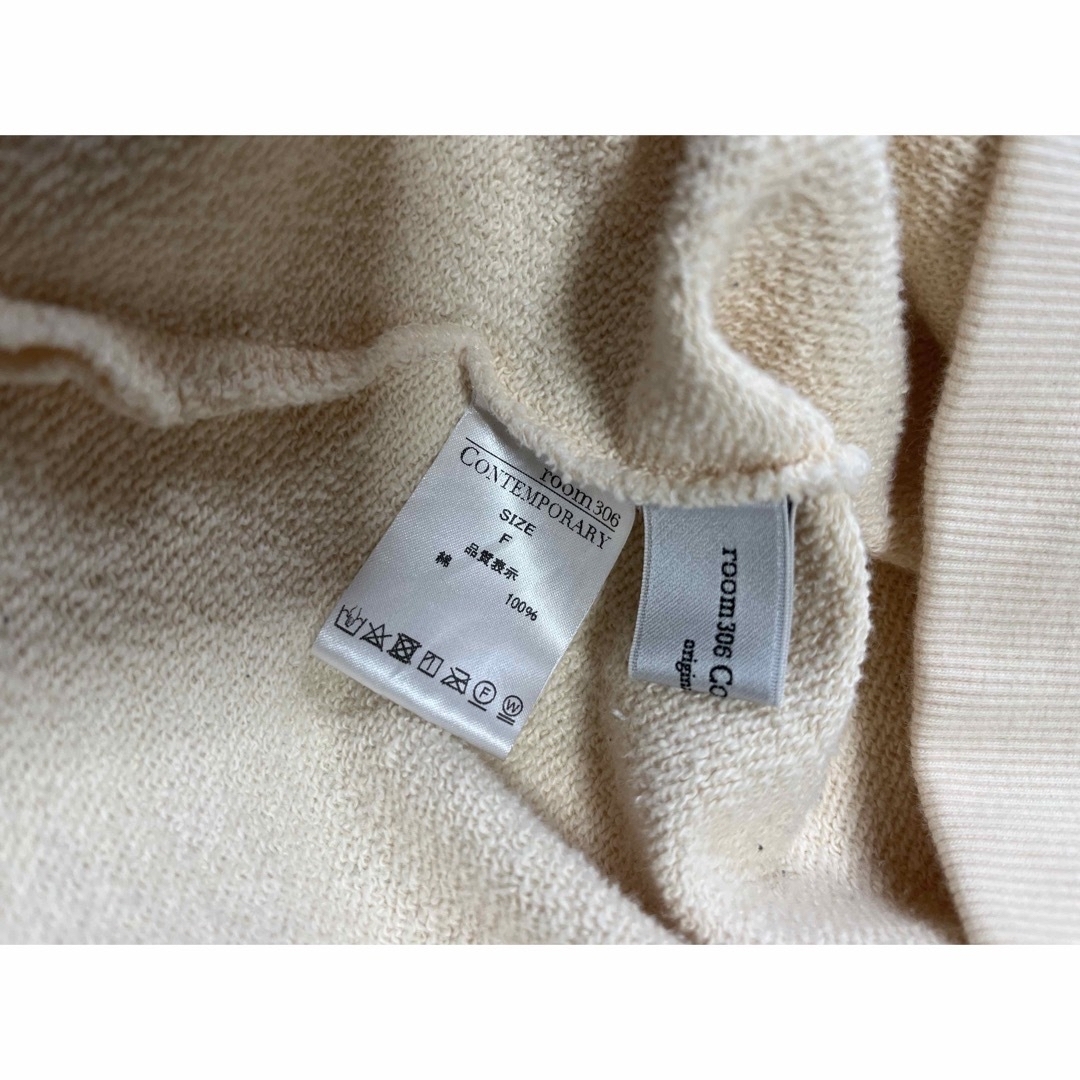 room306 CONTEMPORARY(ルームサンマルロクコンテンポラリー)のroom306 Over Sweat Pullover   レディースのトップス(トレーナー/スウェット)の商品写真