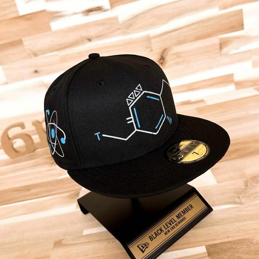 NEW ERA(ニューエラー)の未使用【ニューエラ×ランページ】5周年 記念 限定コラボ DNAキャップ 黒×青 レディースの帽子(キャップ)の商品写真