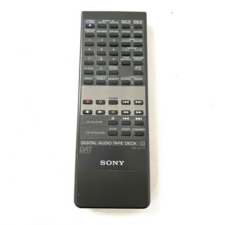 ソニー(SONY)のSONY ソニー 純正リモコン RM-D77A DATデッキDTC-77ES用(その他)