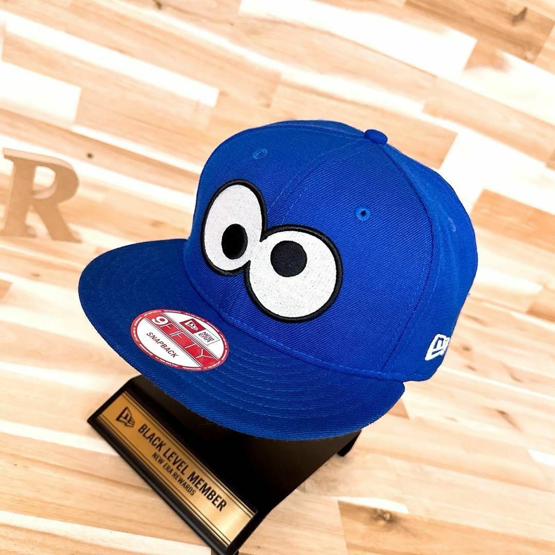 NEW ERA(ニューエラー)の廃番【ニューエラ×セサミストリート】限定コラボ クッキーモンスター キャップ 青 メンズの帽子(キャップ)の商品写真