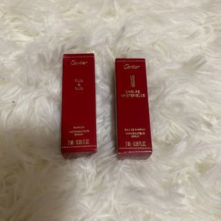 Cartier - カルティエ香水ミニチュア2種セット