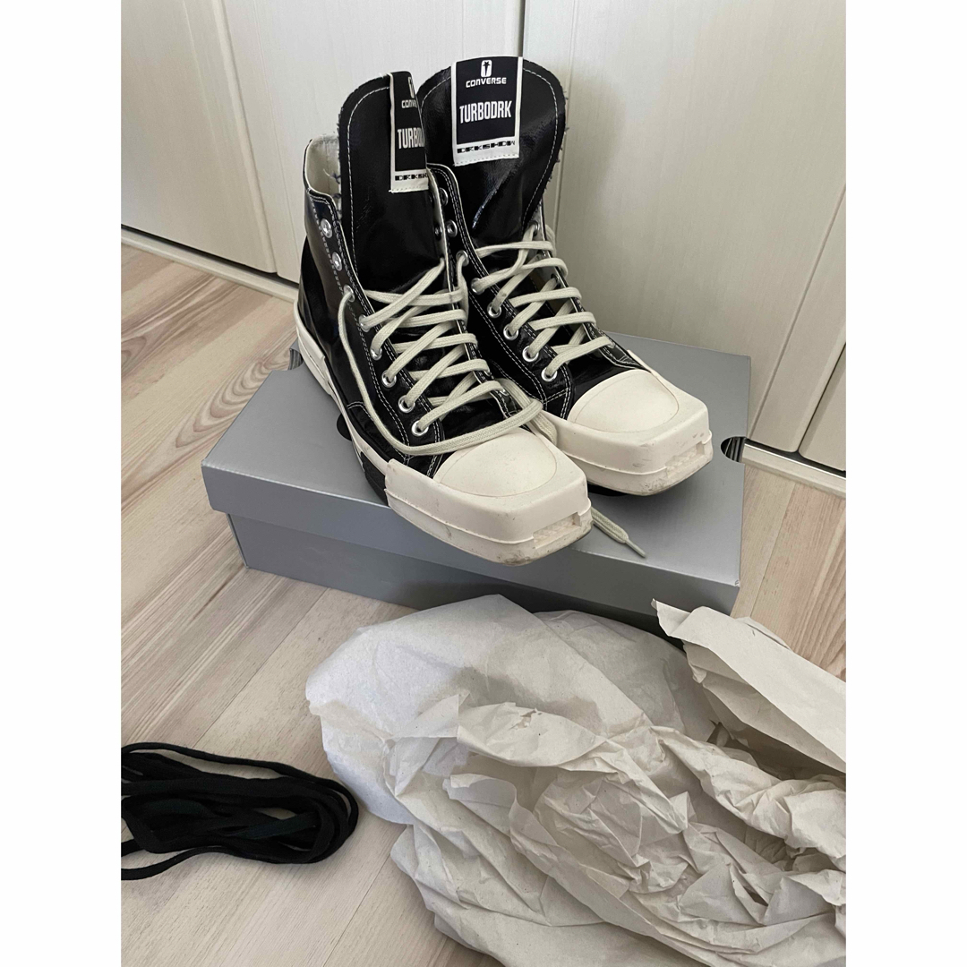 Rick Owens(リックオウエンス)のRick Owens DRKSHDW CONVERSE DRKSTAR 27.5 メンズの靴/シューズ(スニーカー)の商品写真