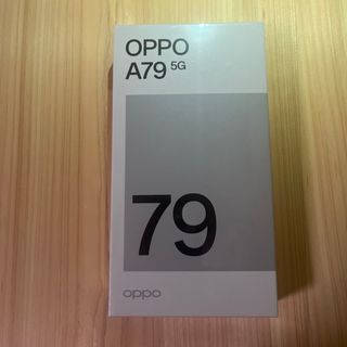 オッポ(OPPO)のOPPO A75 5G ミステリーブラック　128G(スマートフォン本体)