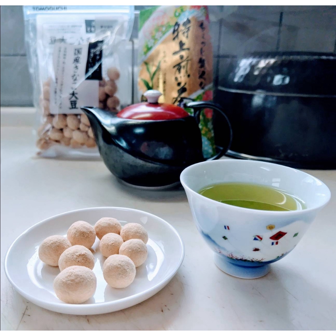 八女茶特上煎茶 ２袋セット お茶葉 緑茶 国産 特上煎茶 お茶 八女茶 食品/飲料/酒の飲料(茶)の商品写真