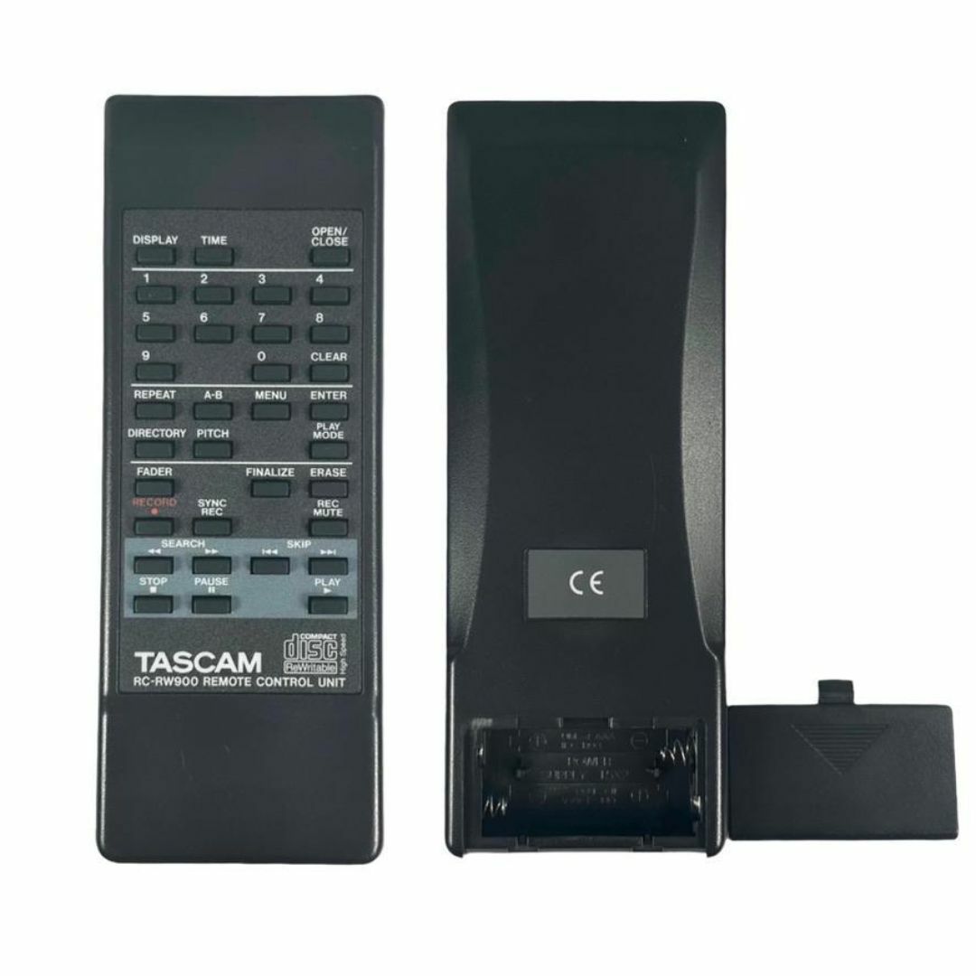 再生履歴0時間 TASCAM CDレコーダープレーヤー CD-RW900MK2 楽器のレコーディング/PA機器(その他)の商品写真