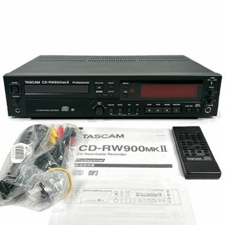 再生履歴0時間 TASCAM CDレコーダープレーヤー CD-RW900MK2(その他)